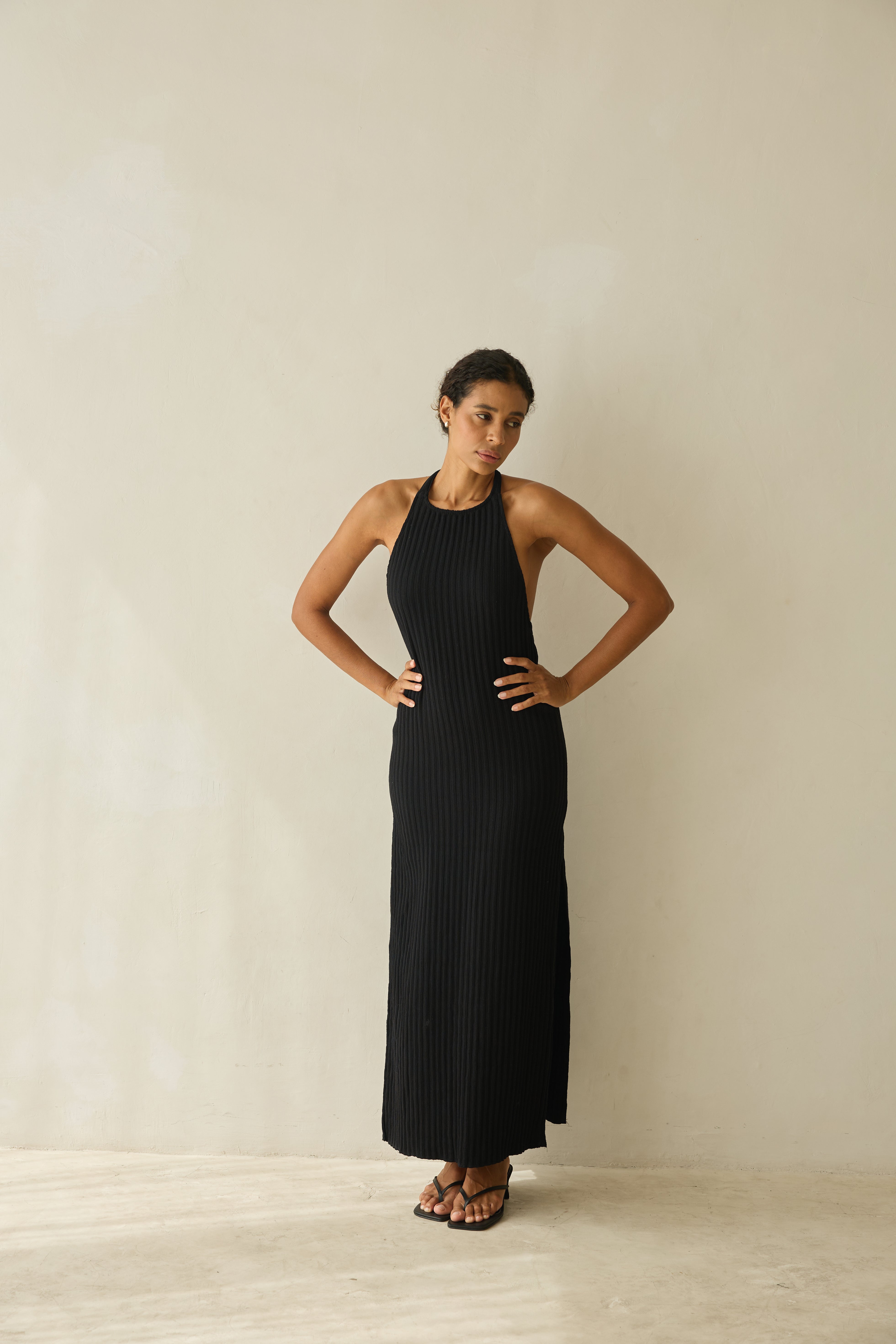 HALTER Dress noir BAHHGOOSE HALTER Dress noir BAHHGOOSE