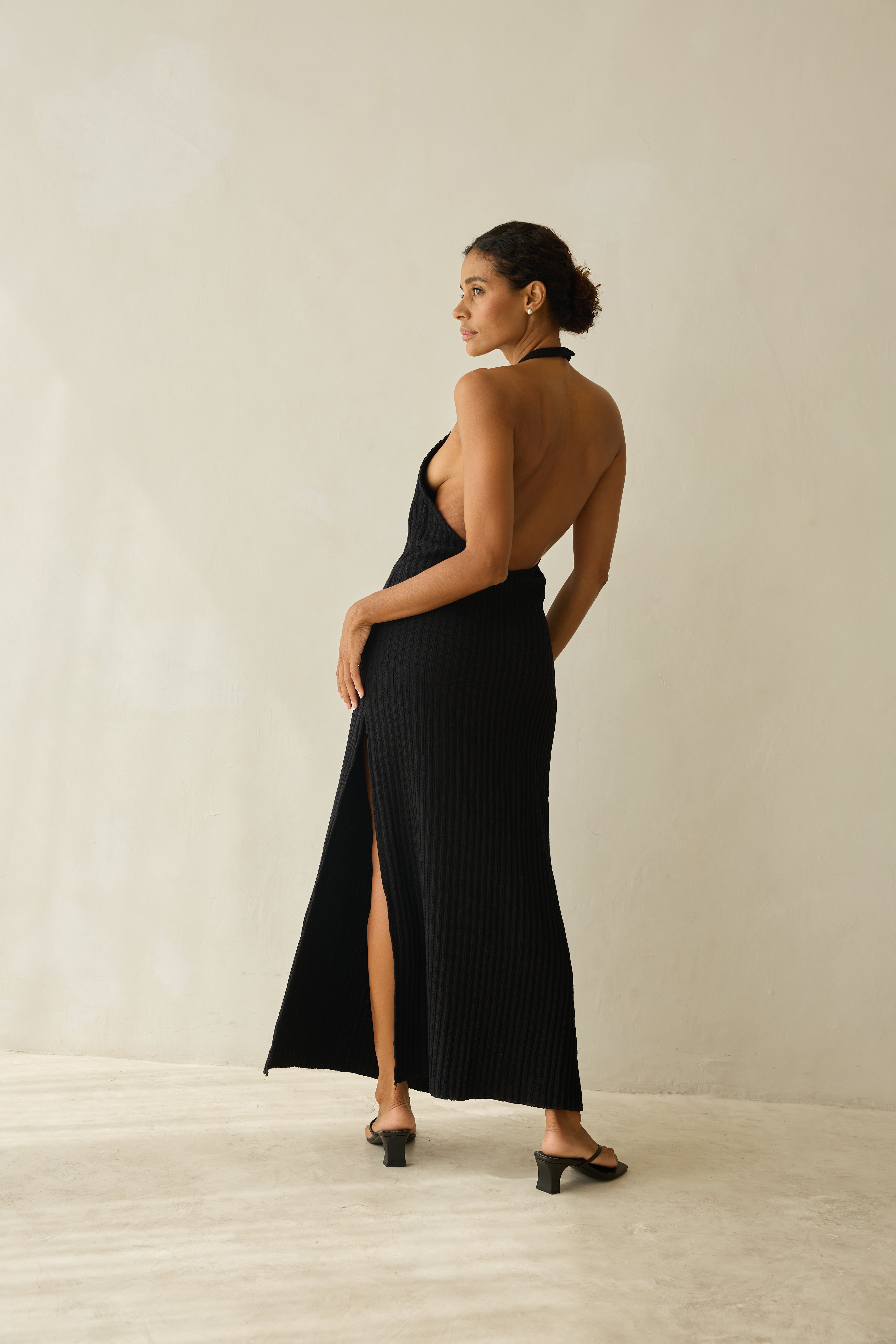 HALTER Dress noir BAHHGOOSE HALTER Dress noir BAHHGOOSE