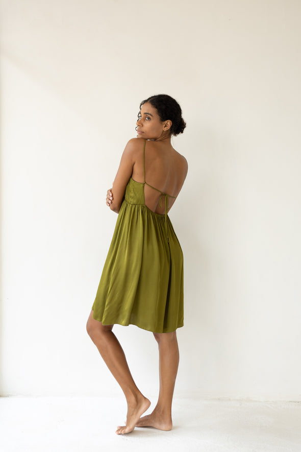 MINI RIO DRESS pistachio