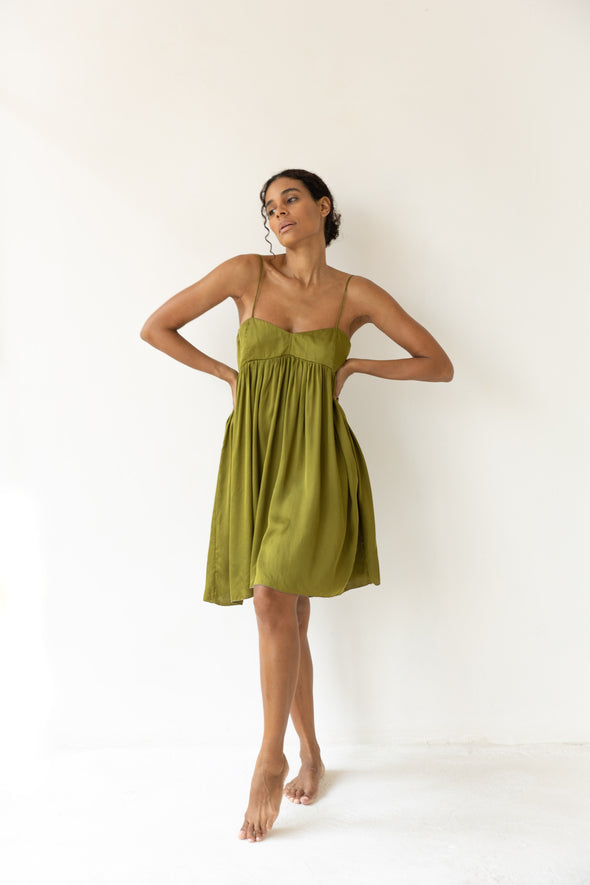 MINI RIO DRESS pistachio