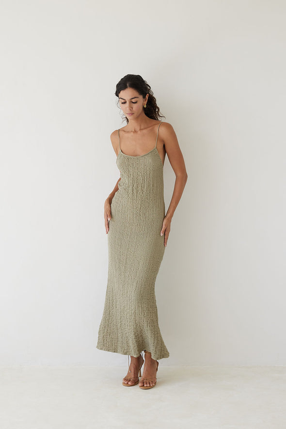 NUAGE DRESS sage