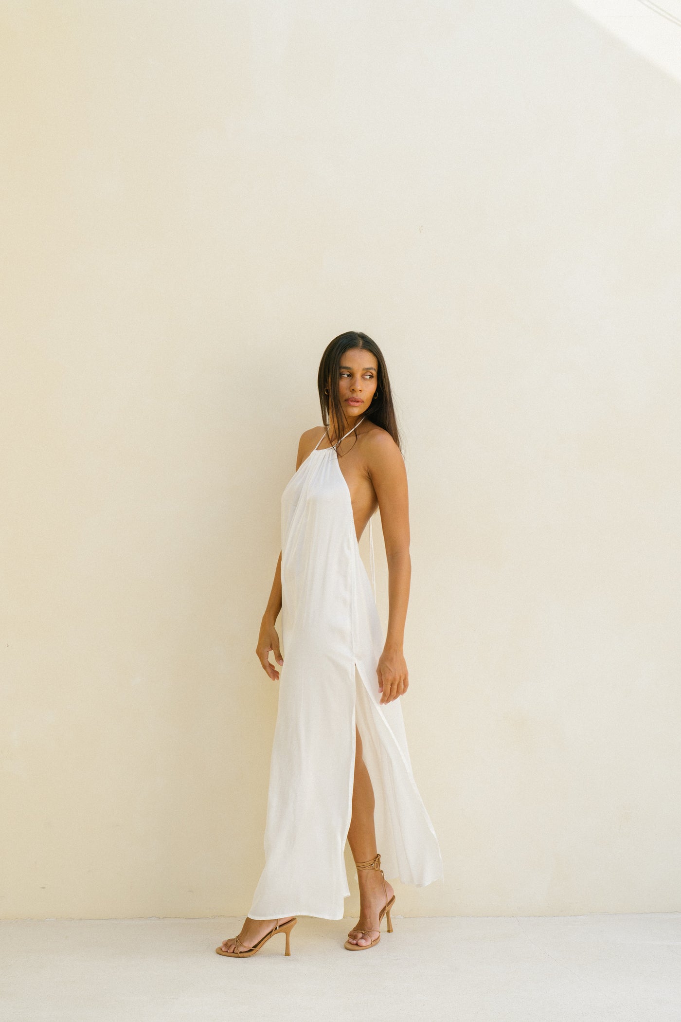 bahhgoose silk slip dress Bahhgoose Silk Slip Dress