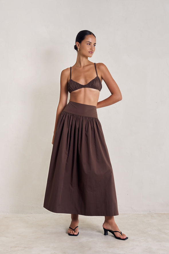 LUE SKIRT carob
