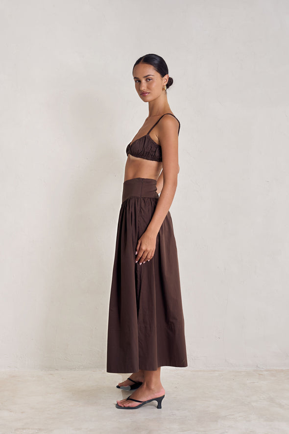 LUE SKIRT carob