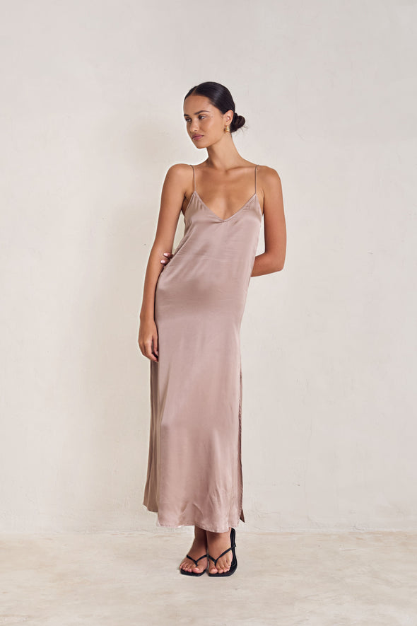 SLIP DRESS lavender
