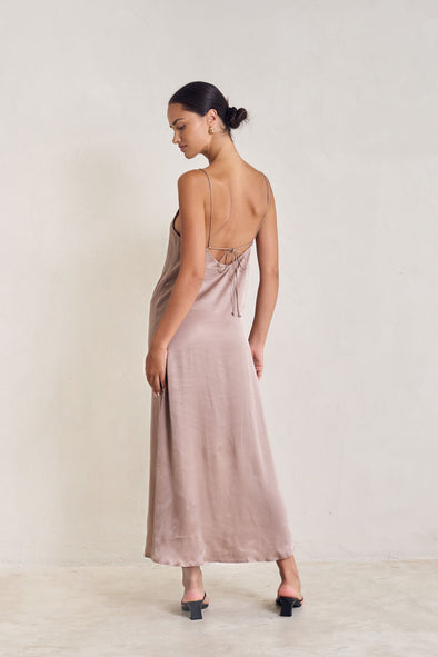SLIP DRESS lavender