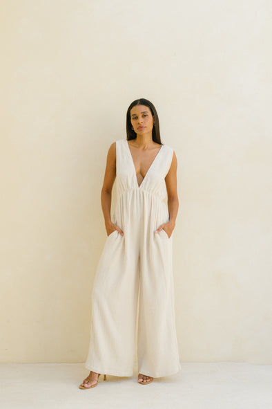 CEI JUMPSUIT wheat