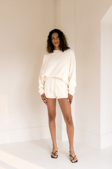 Knit Short creme