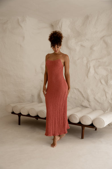 NUAGE DRESS hibiscus