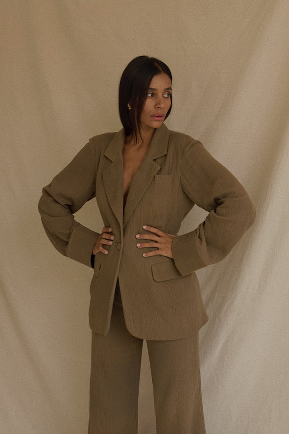 EMI BLAZER smoke