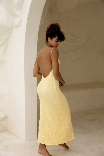 NUAGE DRESS lemon