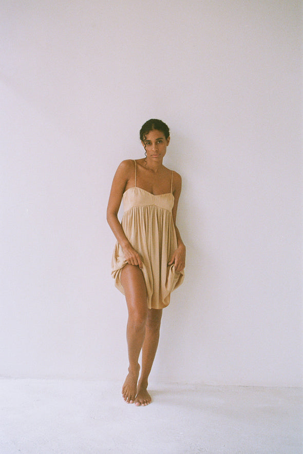 MINI RIO DRESS latte