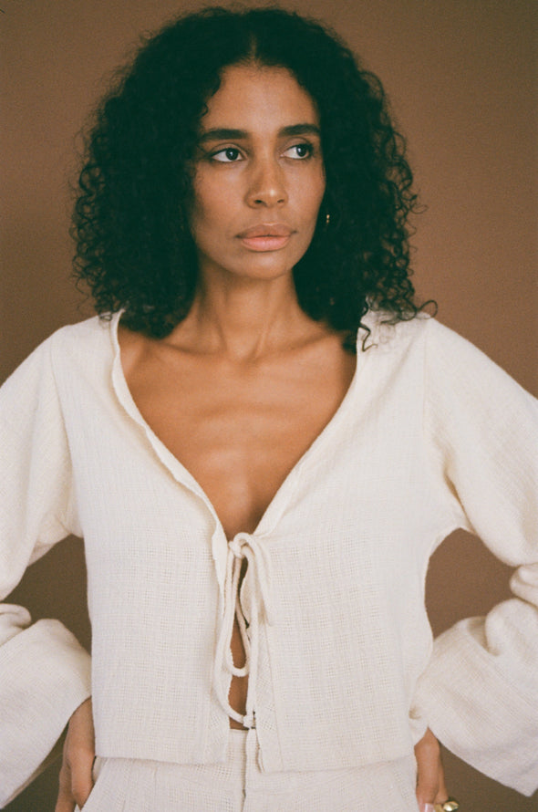 ウエストゴムタイトップ