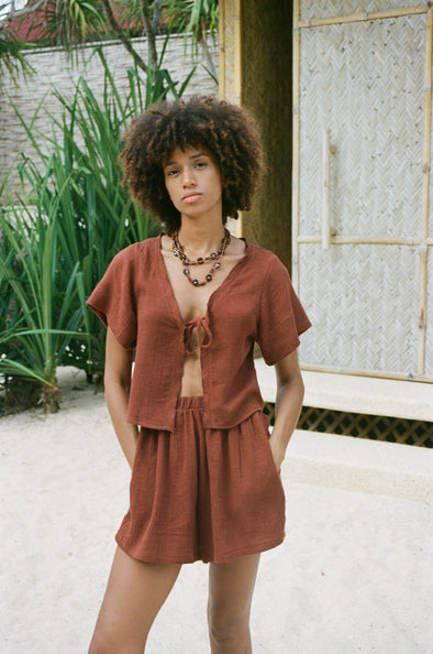 CHA TIE TOP